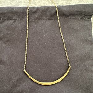Brass Bar Necklace